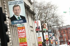 Irish political parties spent over €416k on election posters last year