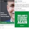Fine Gael and Fianna Fáil spent thousands of euro targeting voters with Facebook ads