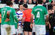 The Joey Barton story, chapter 143: "The ref was conned."