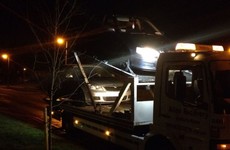 Uninsured driver, five times over limit, arrested after driving on wrong side of road towards checkpoint