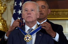 Obama presenting Joe Biden with his medal has become the loveliest meme