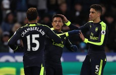Arsenal knock Man City out of top 4 after easing past struggling Swansea