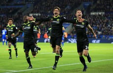 Alonso scores twice as Costa-less Blues dismiss title holders to go seven clear
