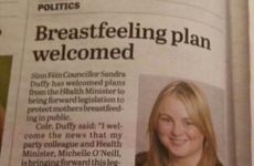 There's a very gas but very unfortunate typo in the Derry Journal