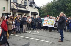 'It's the lifeblood of the community': Protest as rural post office to shut next week
