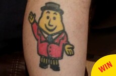 This guy's new Mr Tayto tattoo shows a serious commitment to crisps