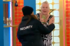 Security had to be called in to break up a row on Celebrity Big Brother last night