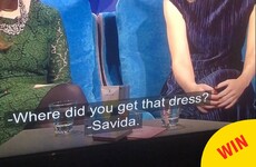 The most Irish gal interaction took place on a TG4 chat show last night