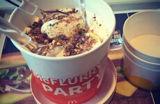 McDonald's is now selling giant McFlurries, and they are a thing of beauty