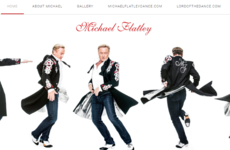 Someone bought colossalbellend.com and redirected it to Michael Flatley's website
