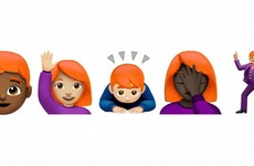 Apple is finally pulling the finger out and trying to introduce emojis with red hair