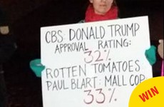Some of the signs at the Trump inauguration protests today were excellent