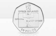 Coining the offside rule: new 50p pieces introduced for London 2012
