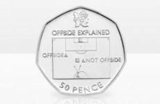 Coining the offside rule: new 50p pieces introduced for London 2012