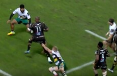 Nemani Nadolo takes out FIVE Northampton tacklers to score Jonah Lomu-esque try
