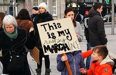 16 brilliant signs spotted at the Women's March in Dublin and Galway today