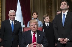 After typically stormy start, President Trump expected to get down to business