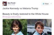 This tweet tried to compare Melania Trump to Jackie Kennedy, and failed spectacularly