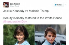 This tweet tried to compare Melania Trump to Jackie Kennedy, and failed spectacularly