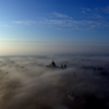 This stunning photo of Galway covered in a blanket of fog is unreal