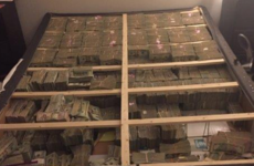 Here's what $20 million hidden under a bed looks like