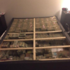 Here's what $20 million hidden under a bed looks like