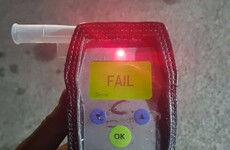 Gardaí stop driver five times over legal alcohol limit