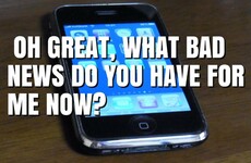 Lots of people are now calling their phones 'the fresh horror device' because of the state of the world