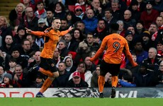 Liverpool knocked out of second cup within four days after suffering shock defeat to Wolves