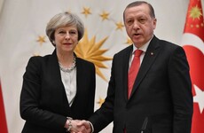 Theresa May signs €117m fighter jet deal with Turkey