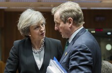 Enda Kenny will have a meeting with Theresa May in Dublin today