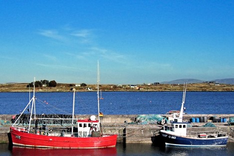 File photo: Harbour in Connemara