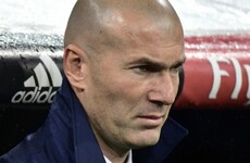 'Today the fans have been very good' - Zidane says Madrid must thank booing Bernabeu