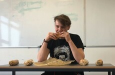 This Irish student attempted to eat five chicken fillet rolls in under one hour