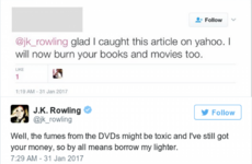 JK Rowling's running Twitter battle with Trump supporters has produced some gems