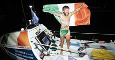 Gavan Hennigan completes 5000km solo row across the Atlantic Ocean