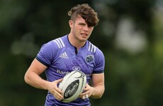 Youngster Nash set for debut as much-changed Munster face Edinburgh