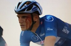 Cyclist disqualified for punching race leader in the face during Dubai sandstorm
