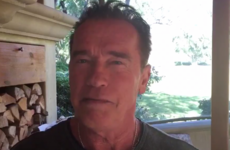 Donald Trump went to a prayer meeting and used it to attack Arnold Schwarzenegger's ratings