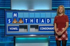 The word 'sh*thead' came up on Countdown and they blocked it out with the poo emoji