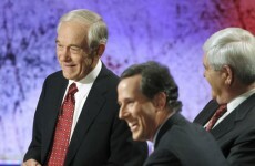 Brutal! Republican candidate Ron Paul's ad rips into rival Santorum