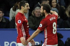 Mkhitaryan stars as Man United pile more misery on lacklustre Leicester