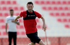 From LA to Dubai? Robbie Keane pictured training with Al-Ahli