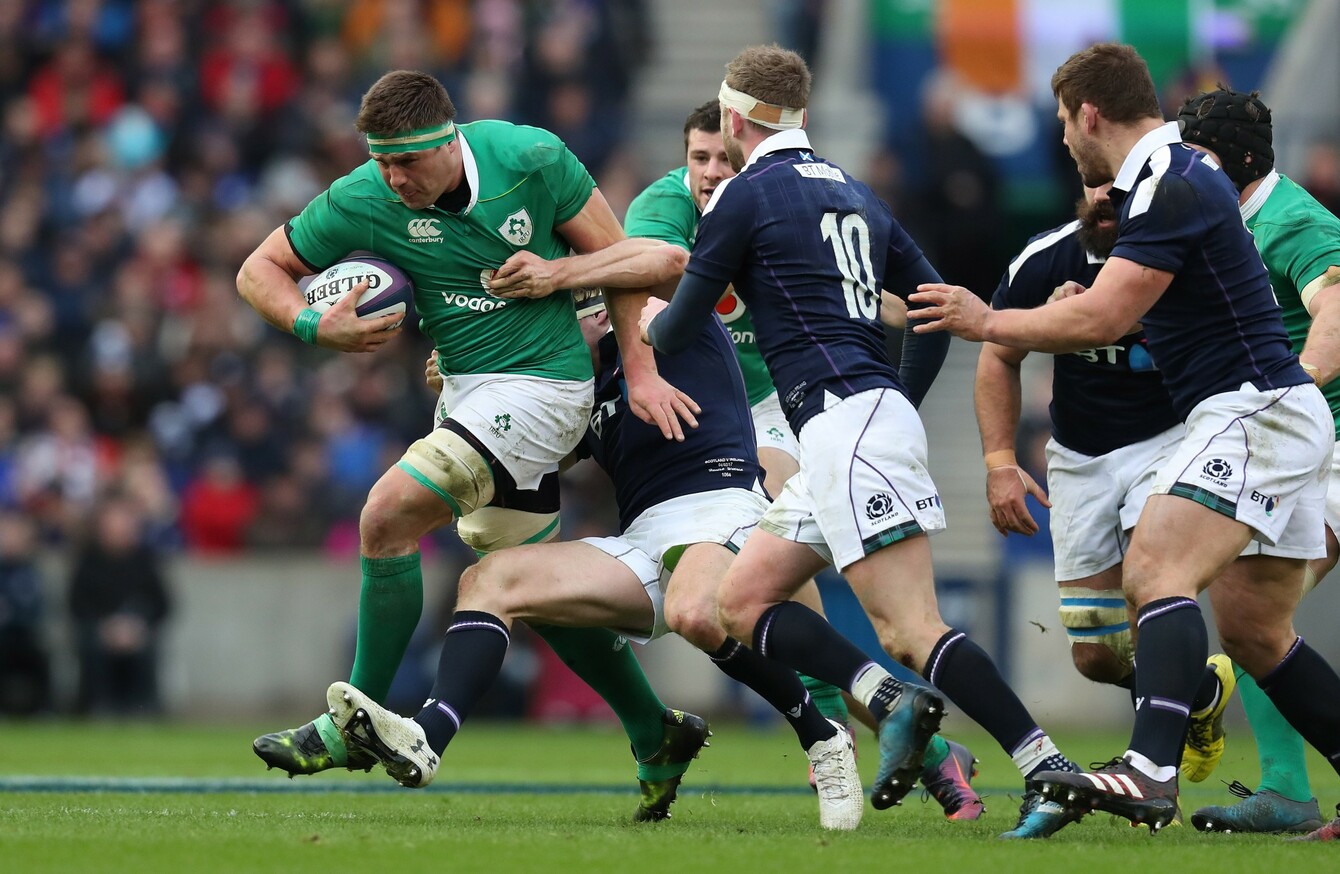 Irish players top stats for carries, clean breaks and turnovers in opening  Six Nations round