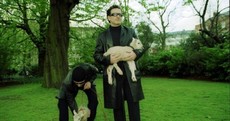 Why are Bono and The Edge grazing sheep in Stephen's Green in 2000? It's their right as Freemen of the City