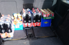 Four children under 12 found wearing no seatbelts as back seats folded down for shopping