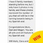 This Leaving Cert student channeled ANTM to decide which siblings would be included in her Spanish oral