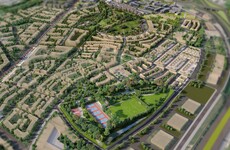 After more than a decade, work is finally starting on a 4,000-home Dublin town centre