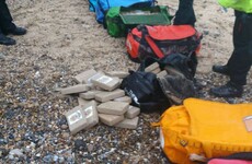 A huge amount of cocaine has washed up on two beaches in England