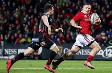 A 90-metre breakaway try was the highlight of Munster's win last night